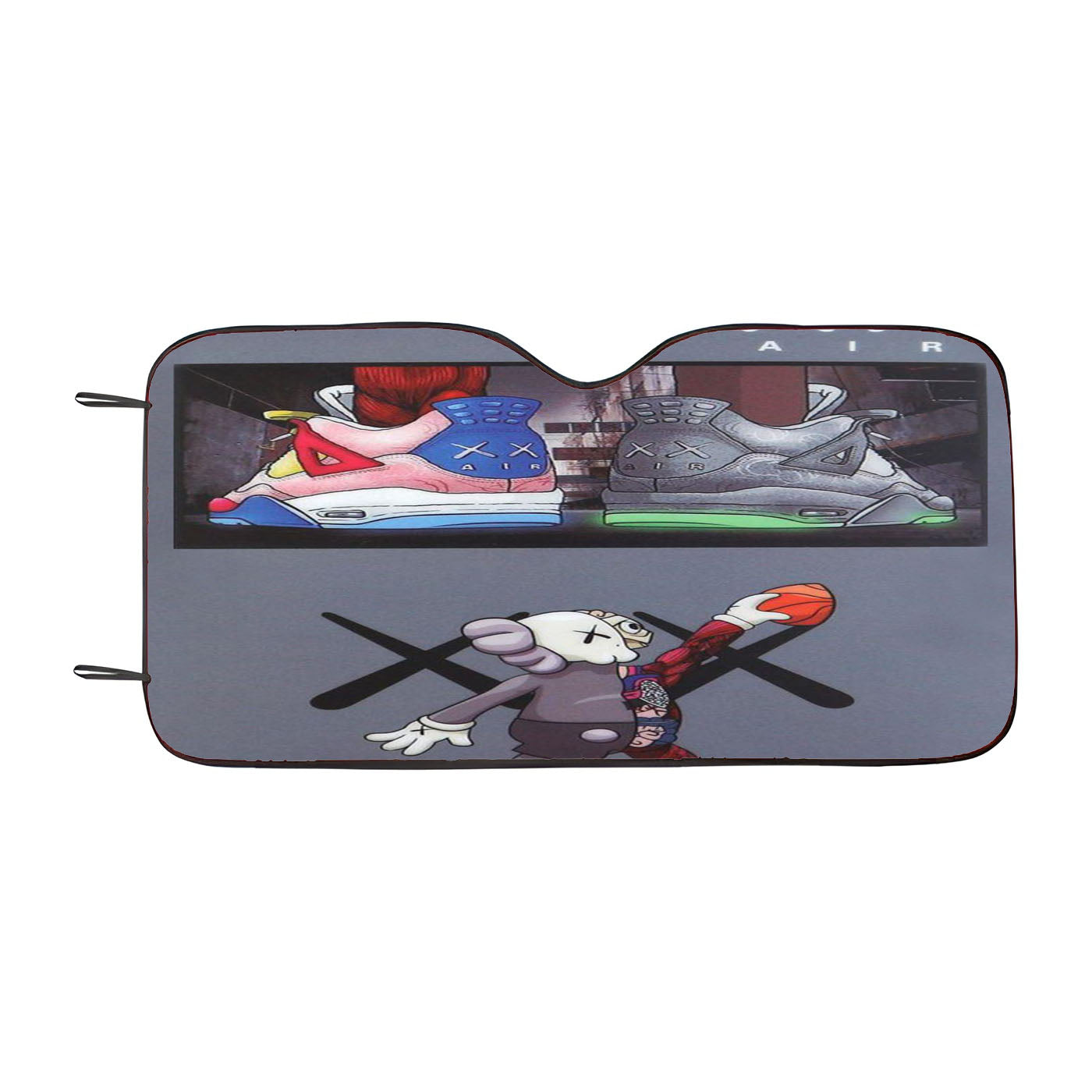 Kaws Jump Air Wallpaper Car Windshield Sunshade