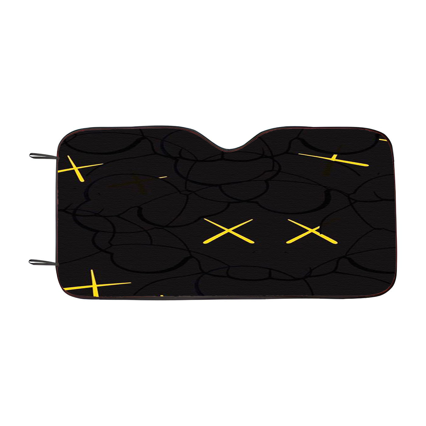 Kaws Pop X Marshmello Pattern Car Windshield Sunshade