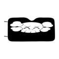 Kaws Skull Head Car Windshield Sunshade