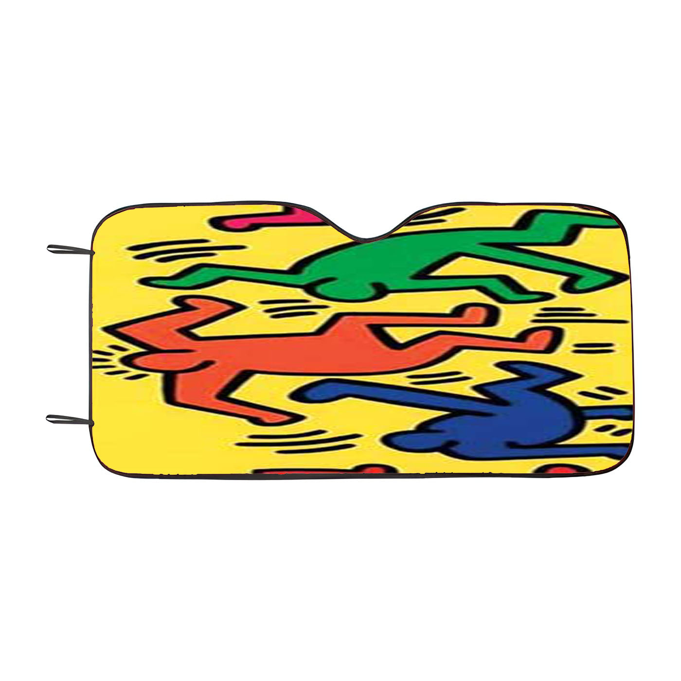 Keith Haring Car Windshield Sunshade