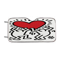 Keith Haring Love Car Windshield Sunshade