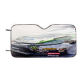 Ken Block Drifting Ford Car Car Windshield Sunshade