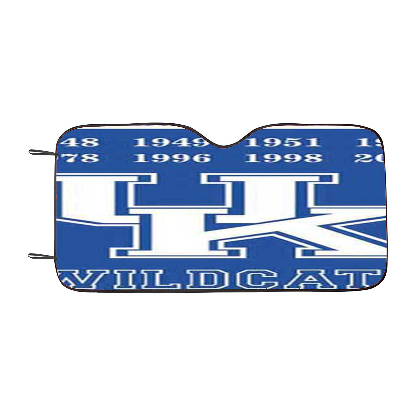 Kentucky Wildcars Championship Banner Car Windshield Sunshade