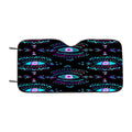 Kenzo Eye Pattern Car Windshield Sunshade