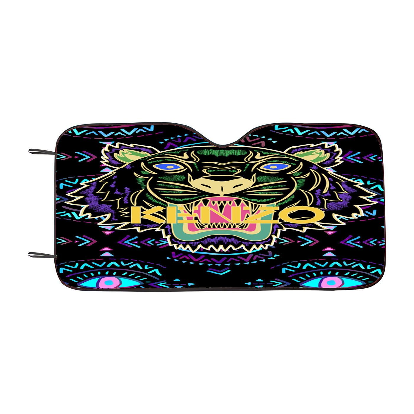 Kenzo Tiger Pattern Car Windshield Sunshade