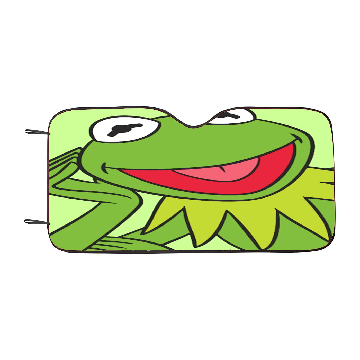 Kermit The Frog Doll Vector Car Windshield Sunshade