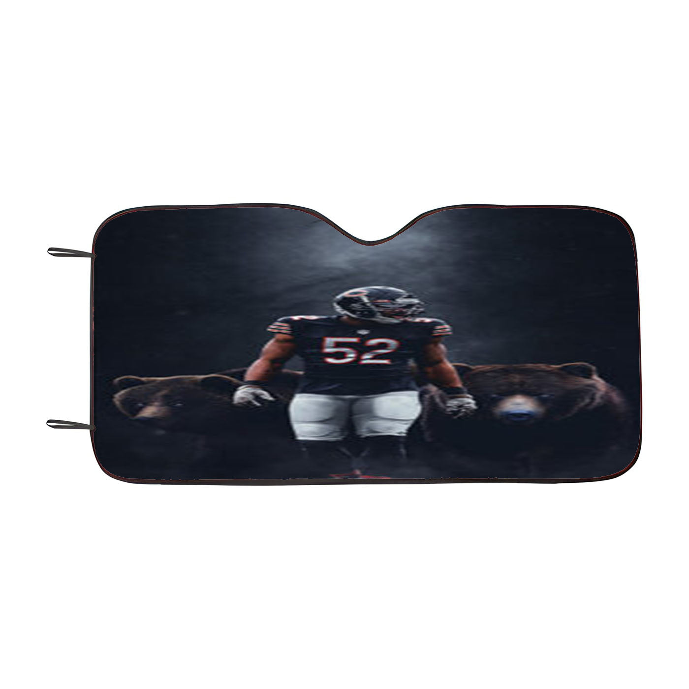 Khalil Mack Chicago Bears Car Windshield Sunshade