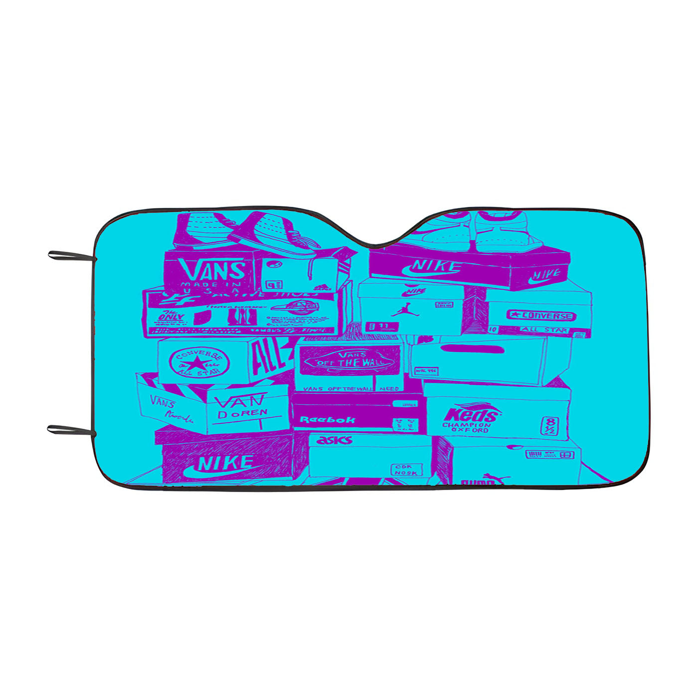 Kicks The Great American Story Of Sneakers Car Windshield Sunshade