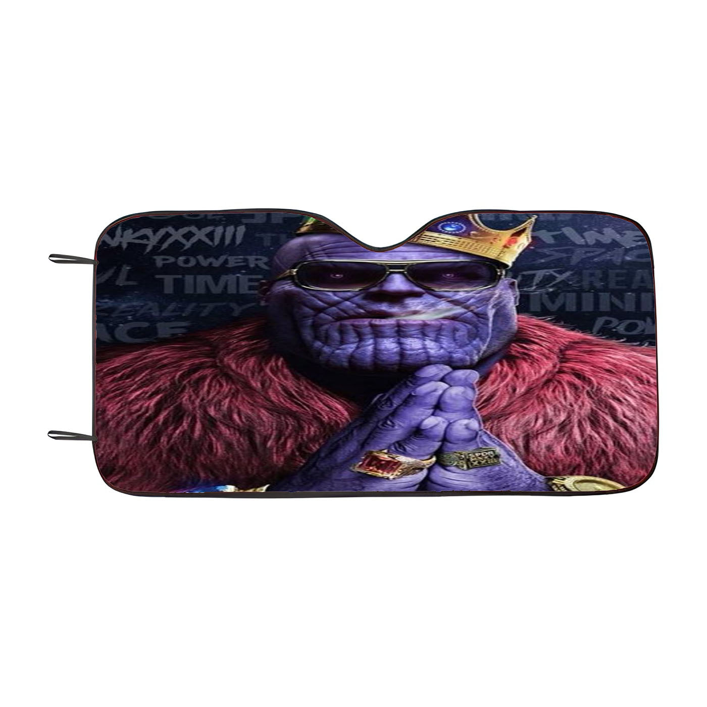 King Rap Thanos Infinity War Car Windshield Sunshade