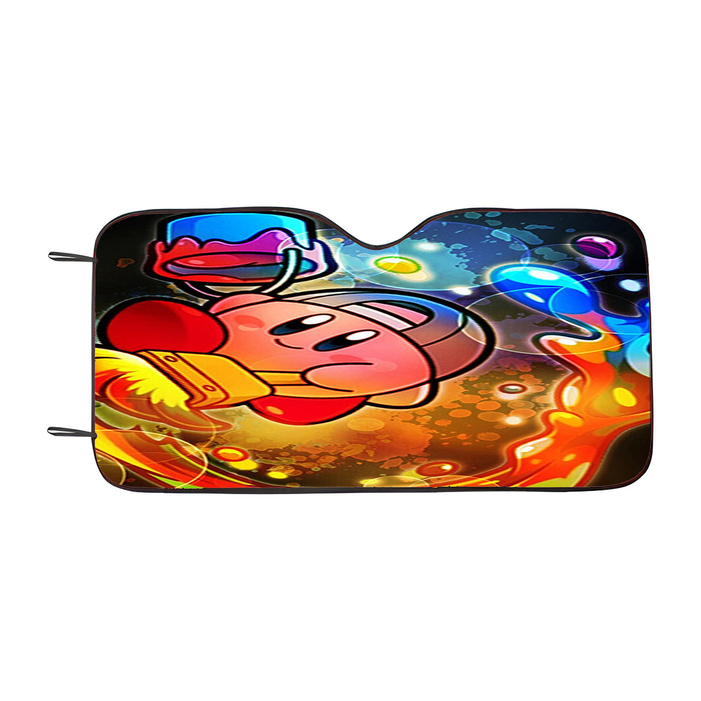 Kirby Cute Art Car Windshield Sunshade