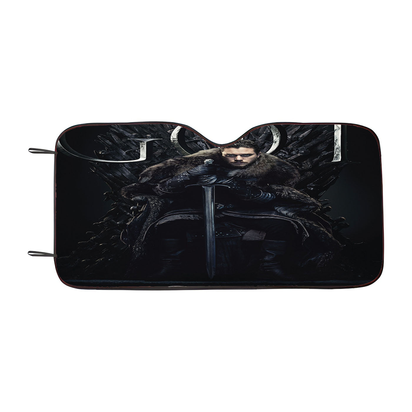 Kit Harington Jon Snow Game Of Thr Car Windshield Sunshade