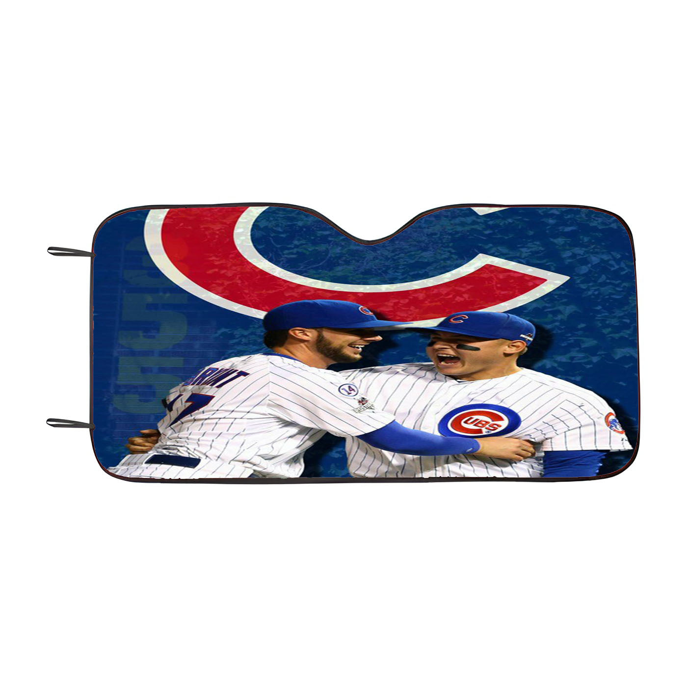 Kris Bryant X Rizzo Chicago Cubs Car Windshield Sunshade