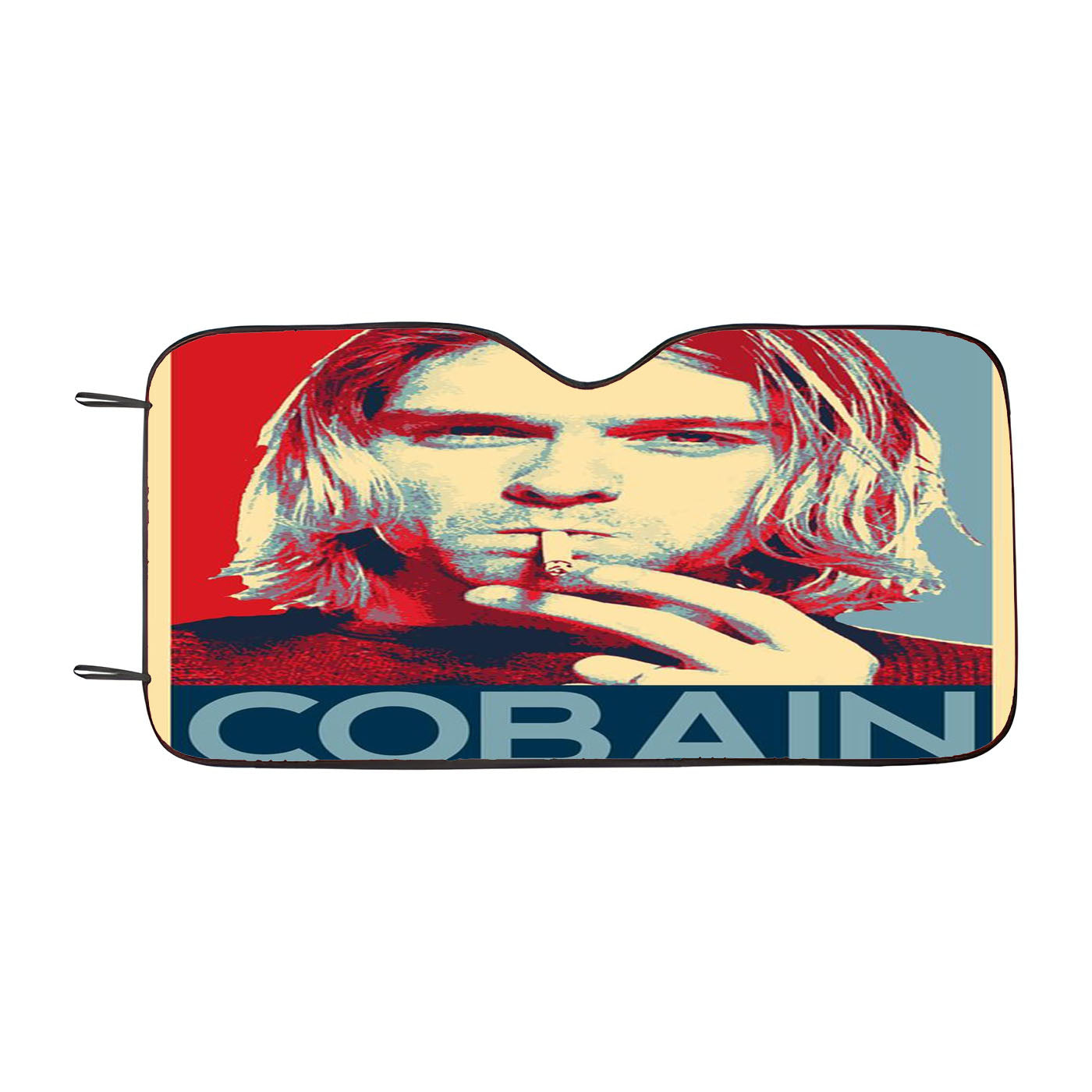 Kurtcobain Obey Style Car Windshield Sunshade