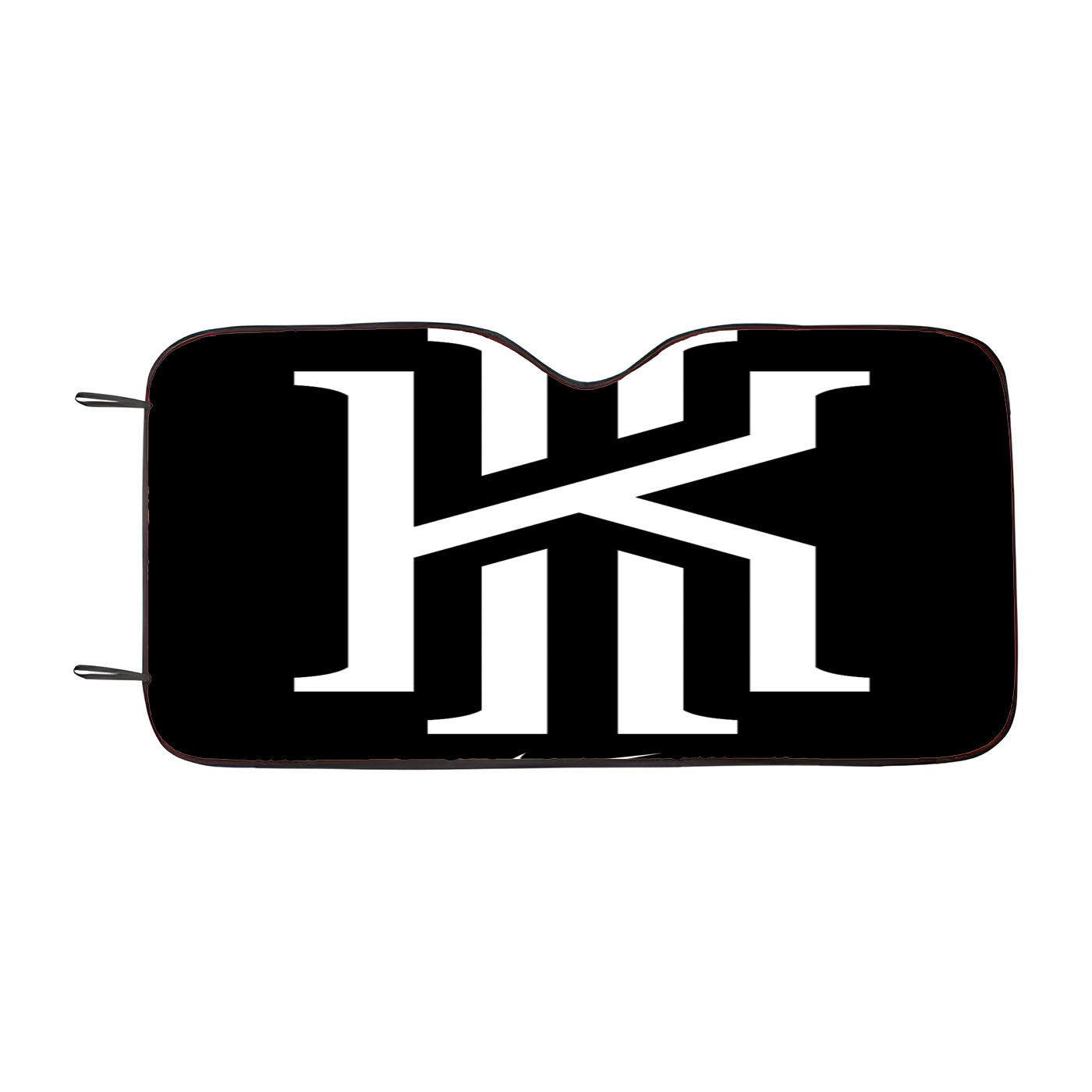 Kyrie Irving Nike Black White Logo Car Windshield Sunshade