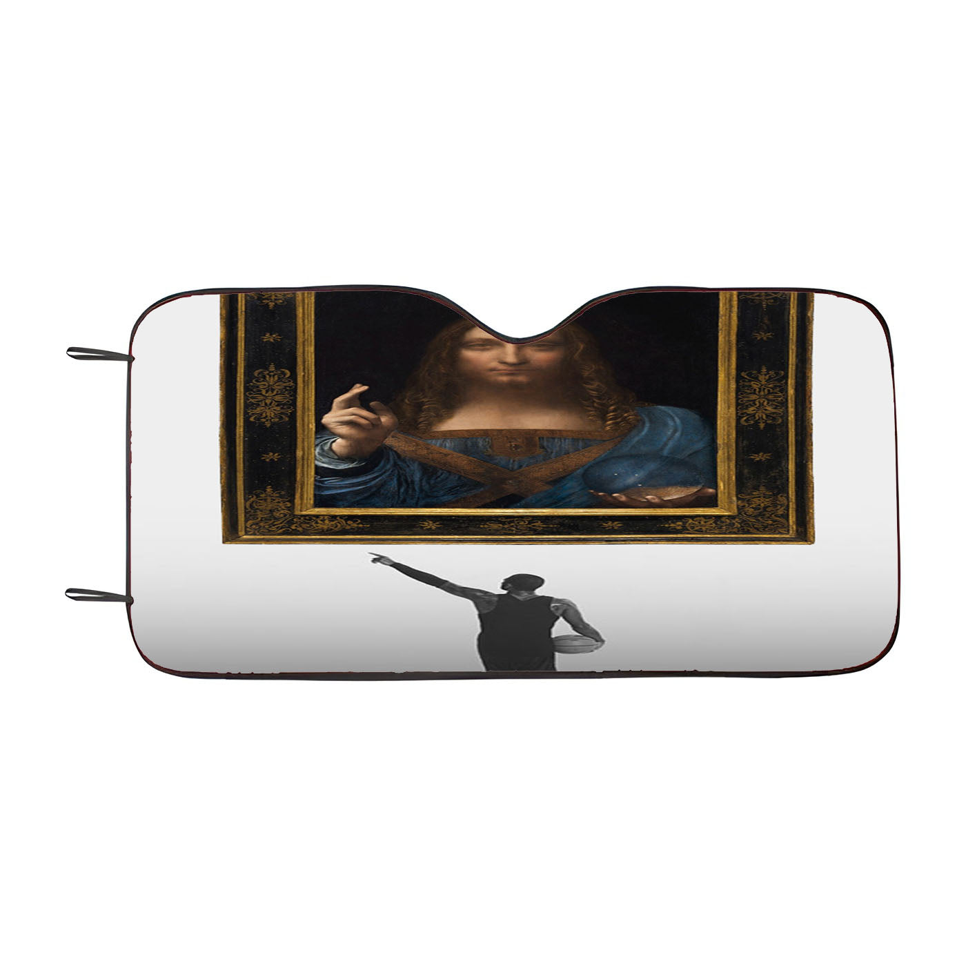 Kyrie Irving Nike Leonardo Davinci Car Windshield Sunshade