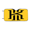 Kyrie Irving Nike Yellow Black Logo Car Windshield Sunshade