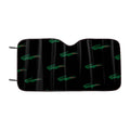 Lacoste Black Car Windshield Sunshade