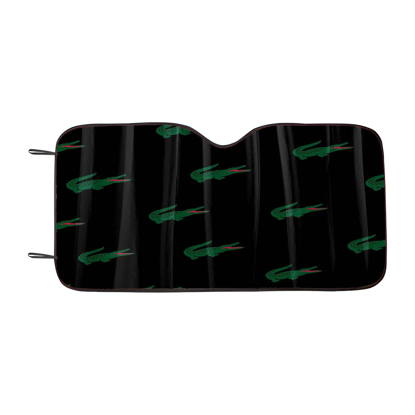Lacoste Black Car Windshield Sunshade