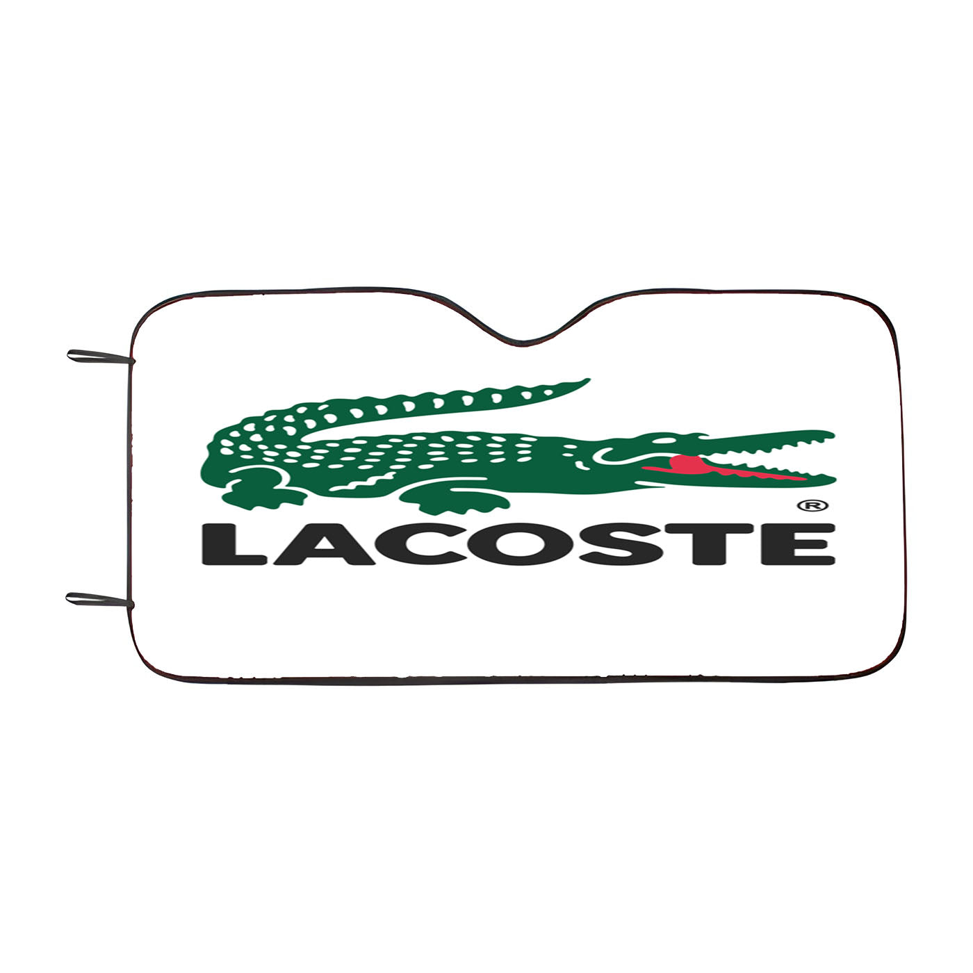 Lacoste Logo 1 Car Windshield Sunshade