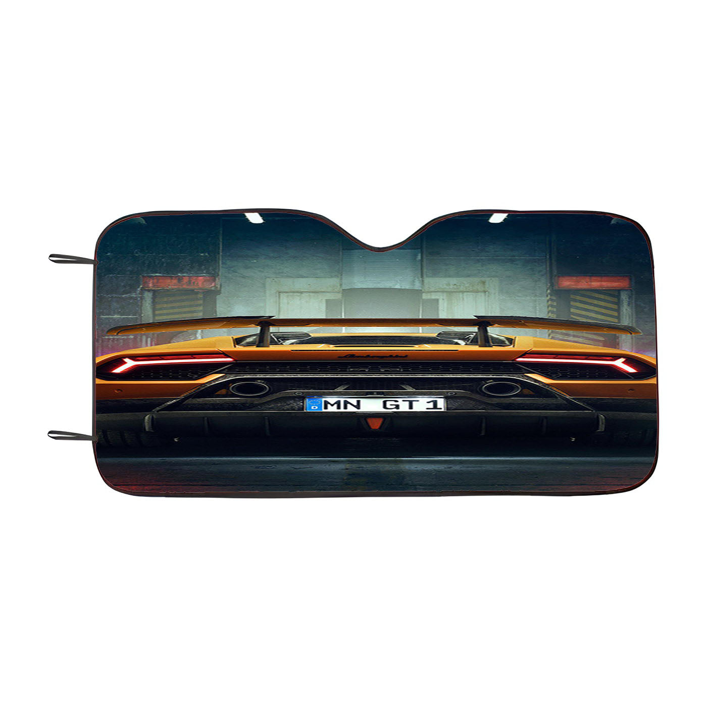 Lamborghini Car Drive Car Windshield Sunshade
