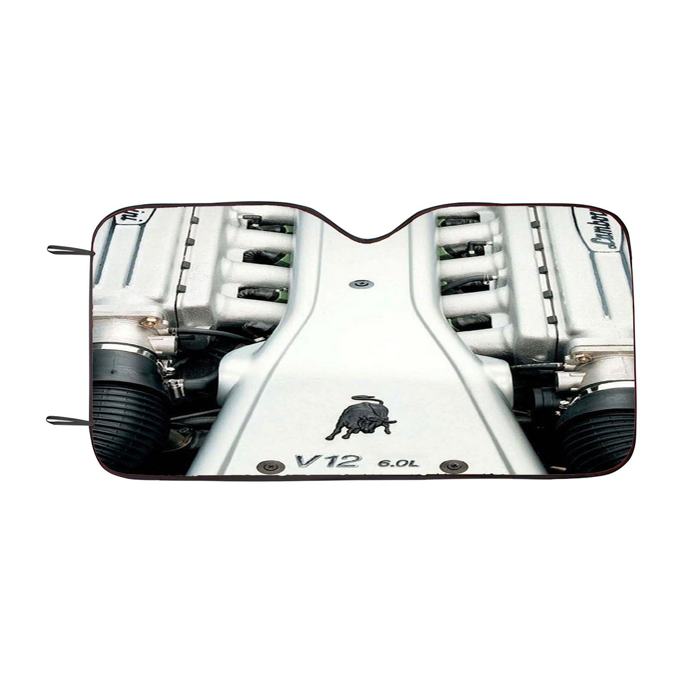 Lamborghini V12 Engine Machine Car Windshield Sunshade