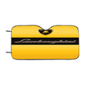 Lamborghini Yellow Wallpaper Car Windshield Sunshade