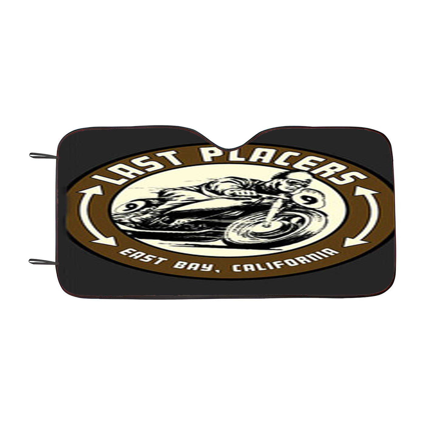 Last Placers Logo Car Windshield Sunshade