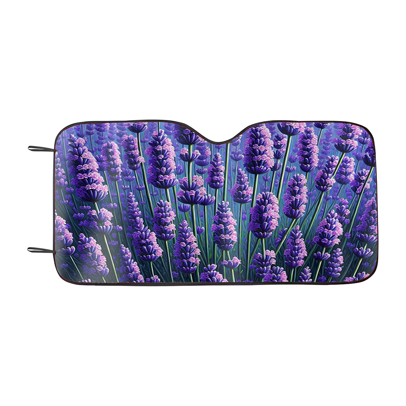 Lavender Garden Car Windshield Sunshade