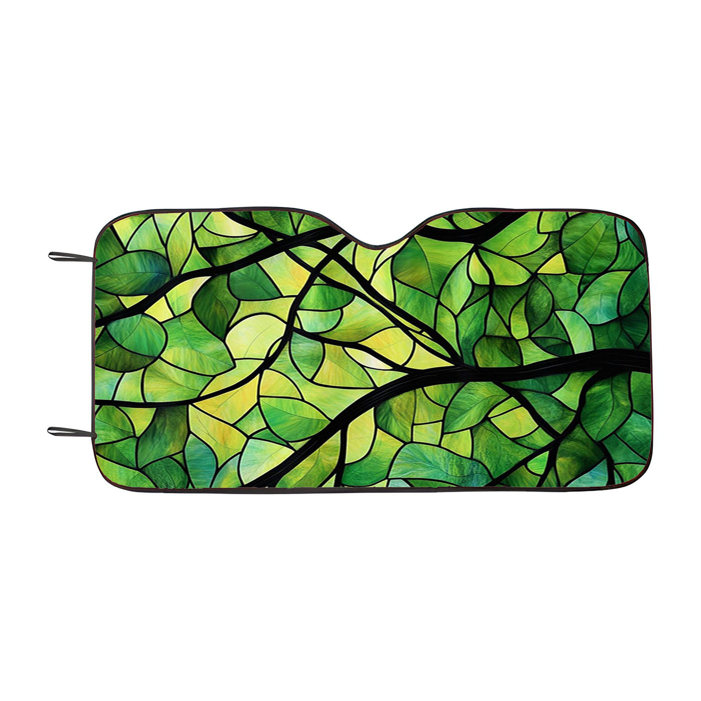 Leaf Pattern Car Windshield Sunshade