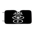 Led Zeppelin 4 Car Windshield Sunshade