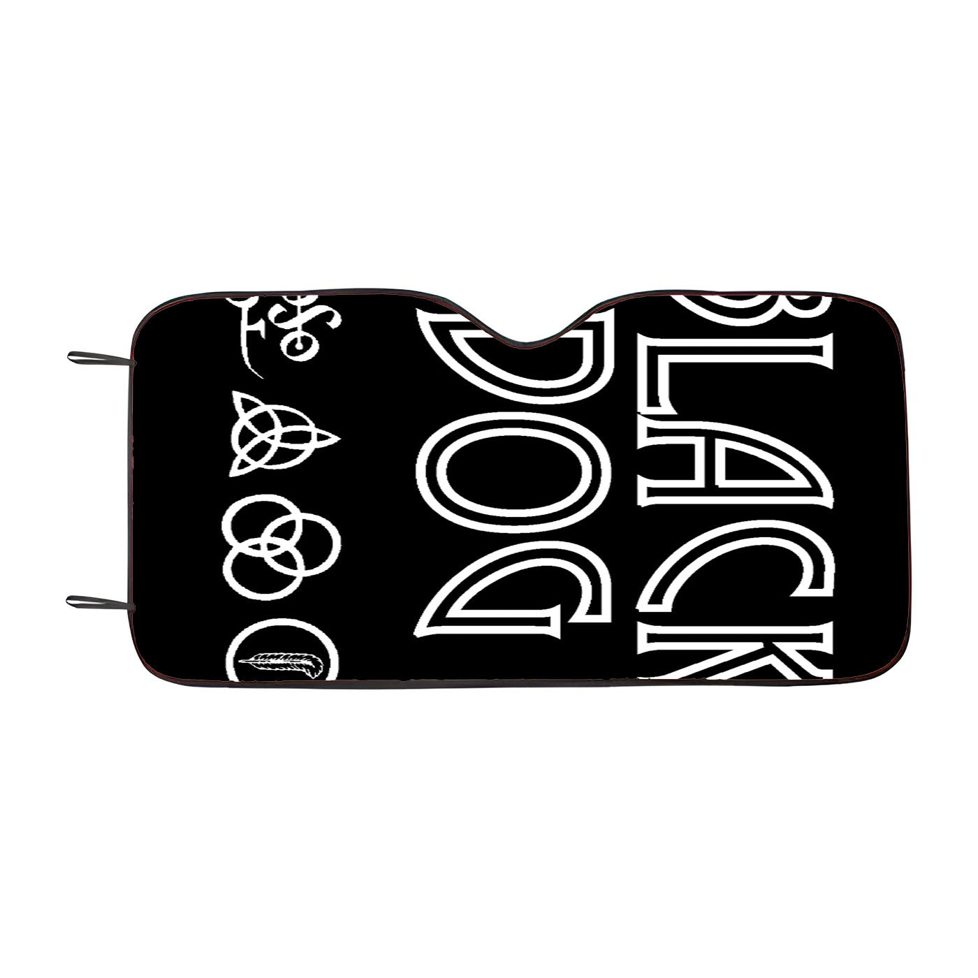 Led Zeppelin Black Dog Car Windshield Sunshade