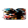 Led Zeppelin Colorfull Car Windshield Sunshade