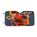 Let%E2%80%99S Ride Cowboy Woody Car Windshield Sunshade