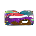 Lil Uzi Christmas Santa Car Windshield Sunshade