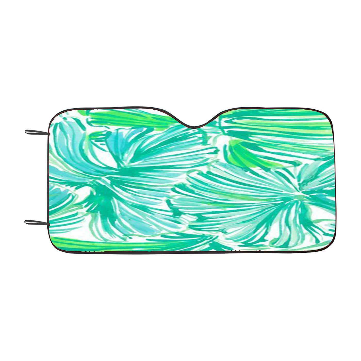 Lill Pulitzer Tosca Tropical Pattern Car Windshield Sunshade