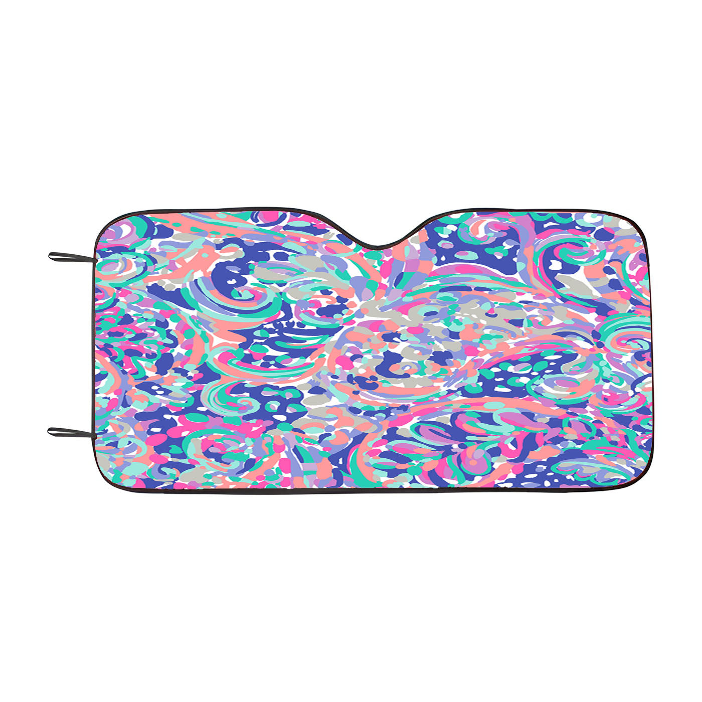 Lilly Pulitzer Background Car Windshield Sunshade