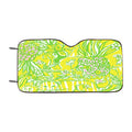 Lilly Pulitzer Crazy Cat House Car Windshield Sunshade