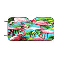 Lilly Pulitzer Flamingo Island Car Windshield Sunshade