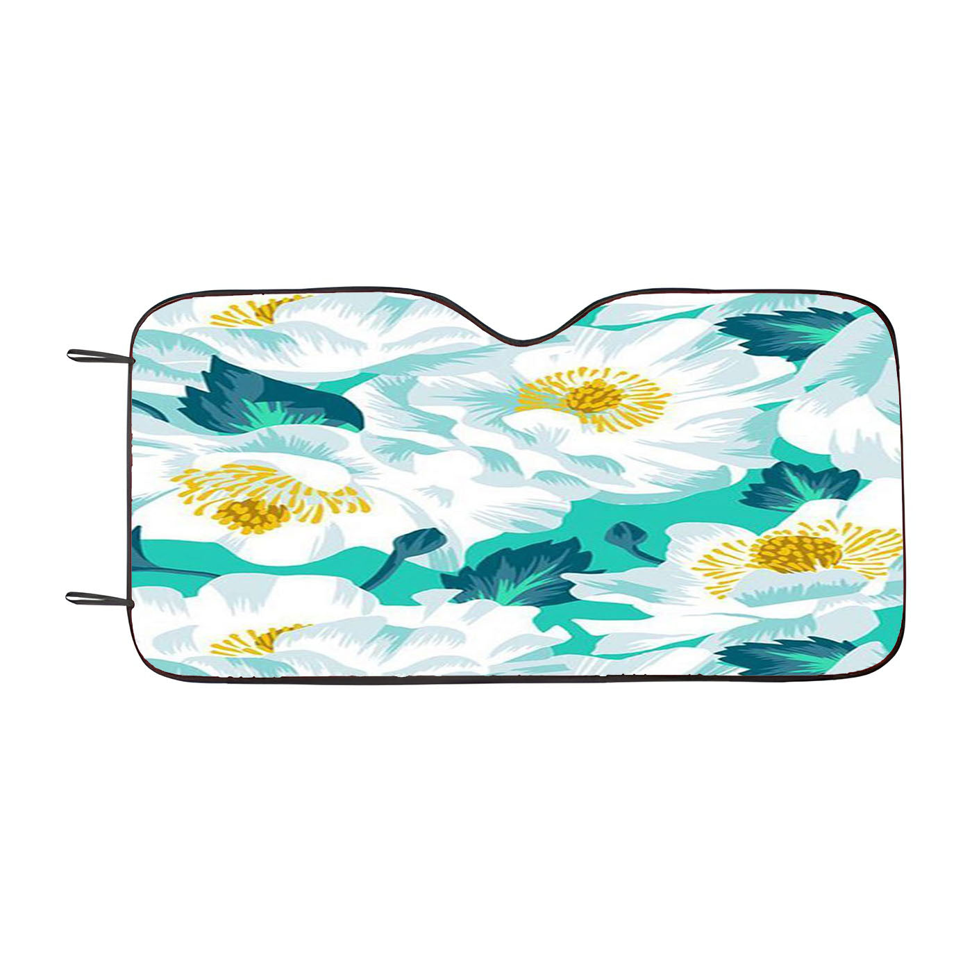 Lilly Pulitzer Flowers Pattern Pai Car Windshield Sunshade