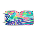 Lilly Pulitzer Fruit Painting Abstract Car Windshield Sunshade