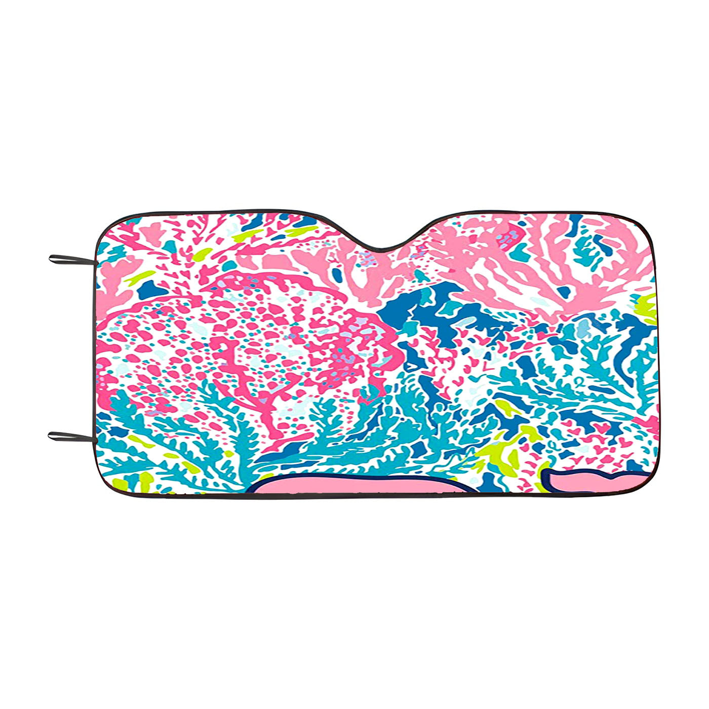 Lilly Pulitzer Monogram And Vineyard Vines Whale Car Windshield Sunshade