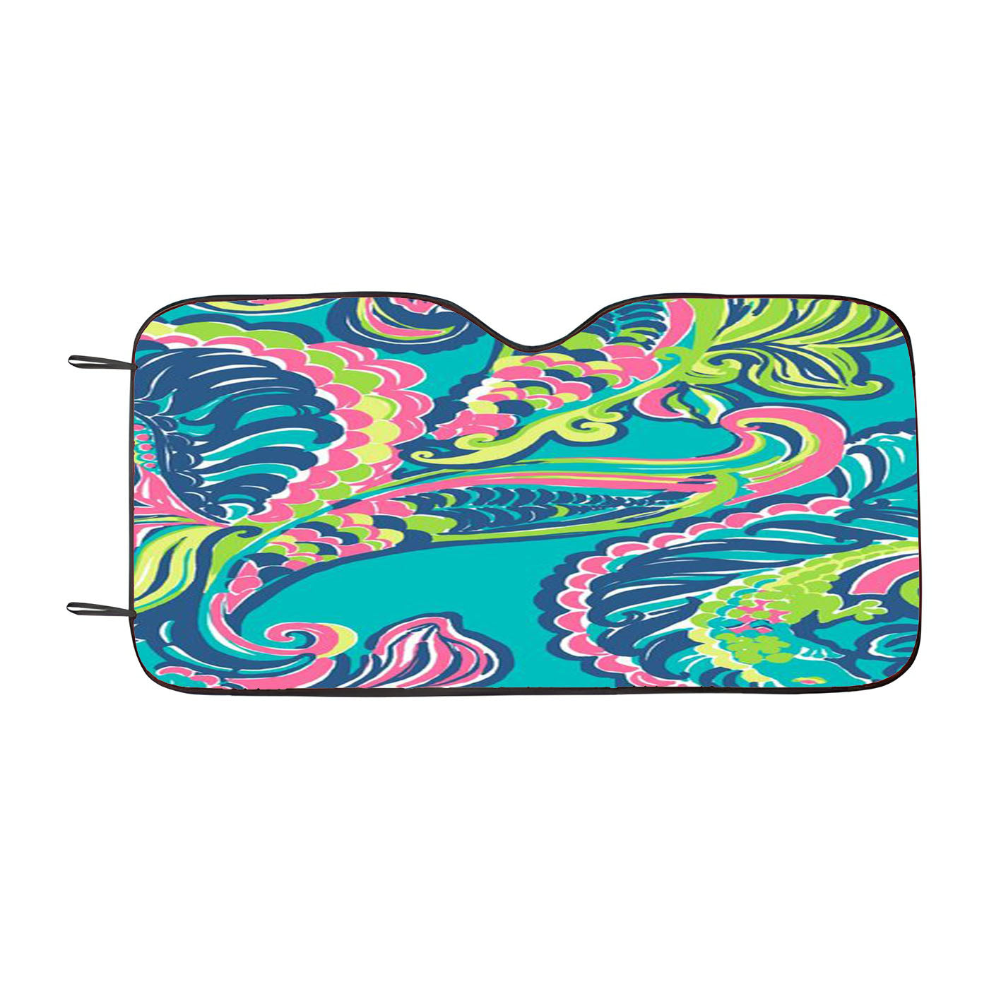 Lilly Pulitzer Painting Abstract Car Windshield Sunshade