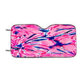 Lilly Pulitzer Rose Flowers Painting Abstract Car Windshield Sunshade