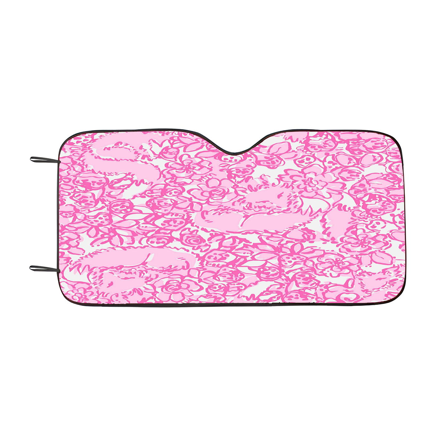 Lilly Pulitzer Shes A Fox Car Windshield Sunshade