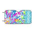 Lilly Pulitzer Sparking Sands Car Windshield Sunshade