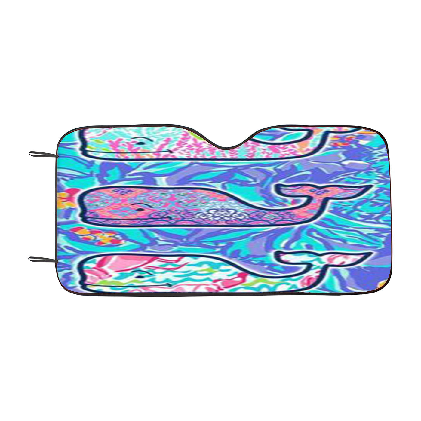 Lilly Pulitzer Vineyard Vines Whale Car Windshield Sunshade