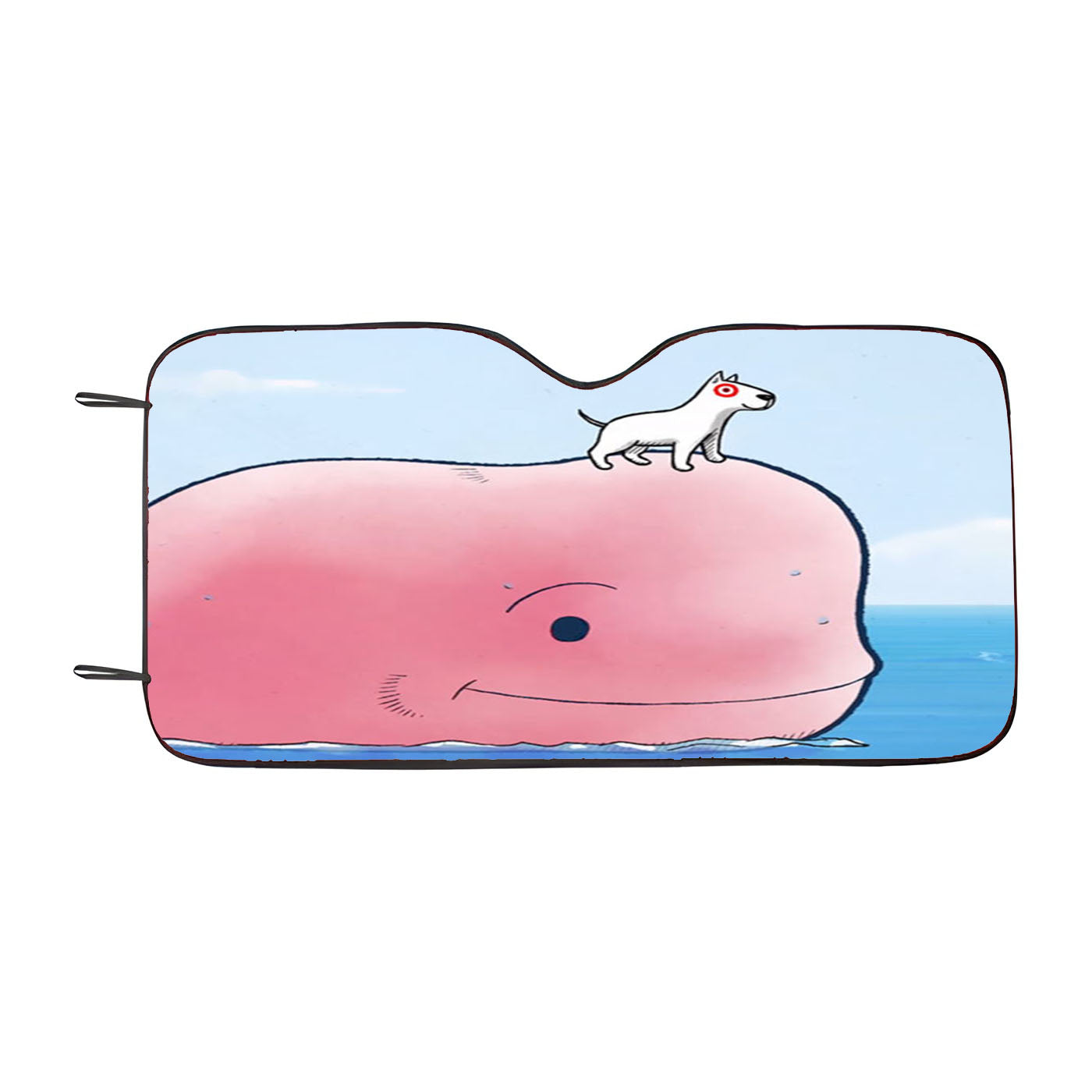 Lilly Vineyard Vines Whale Target Dog Summer Car Windshield Sunshade