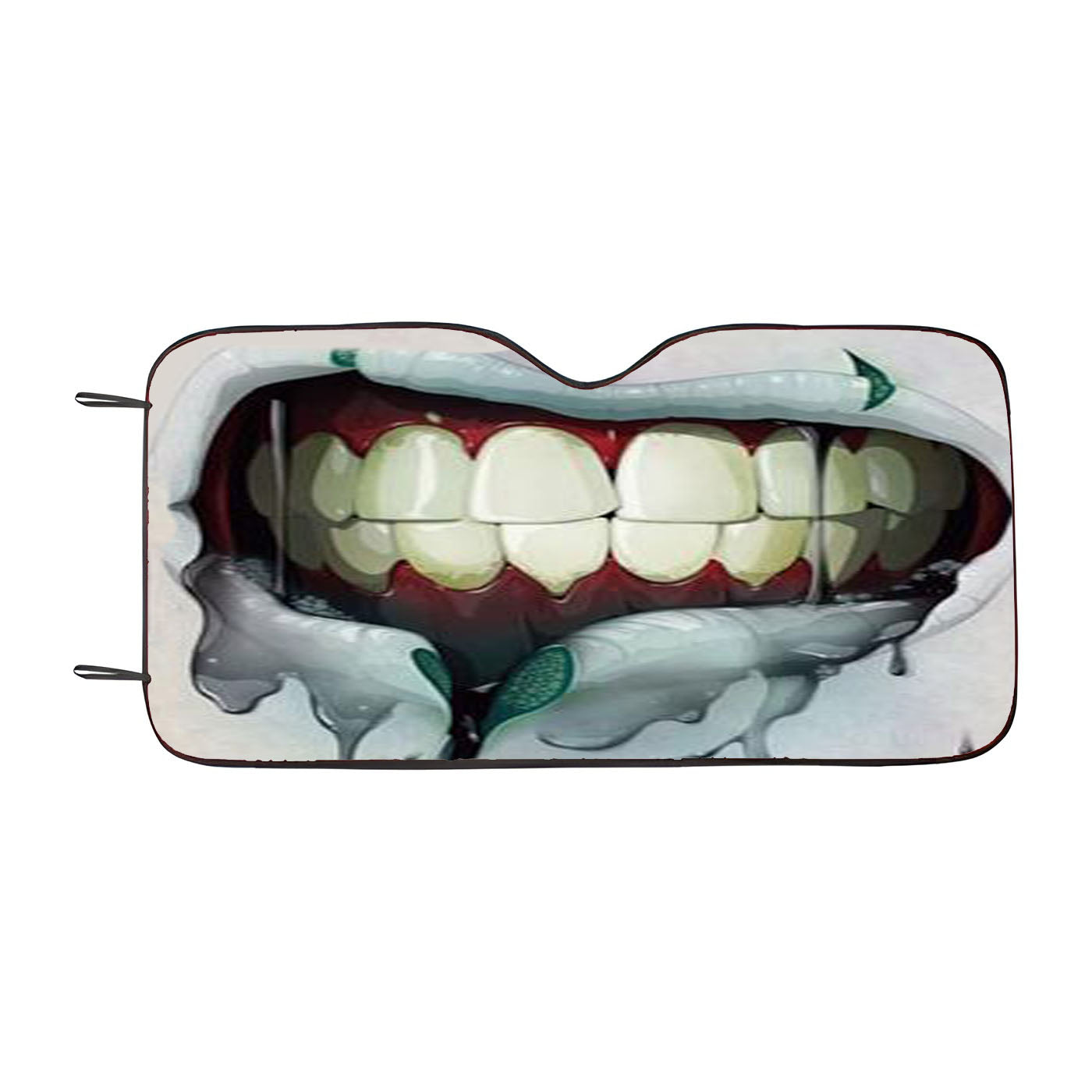 Lips Mouth Teeth Car Windshield Sunshade