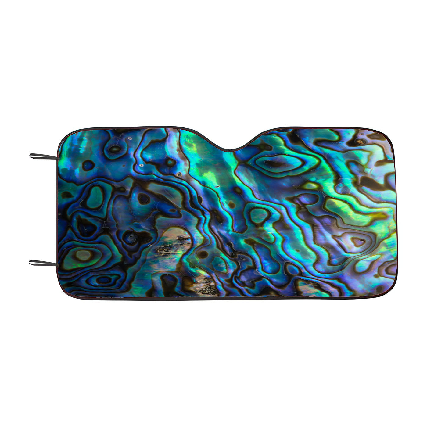 Liquid Abalon Abstract Artwork Car Windshield Sunshade