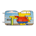 Lister Bart Simpson Car Windshield Sunshade